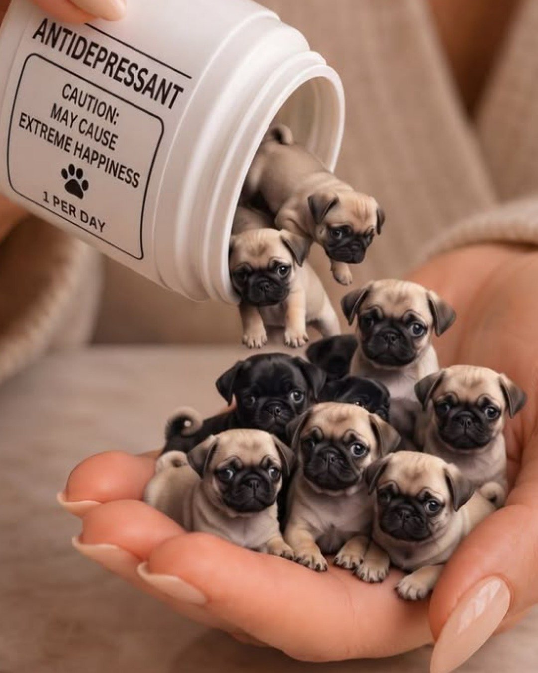 lucy the pug. Dog