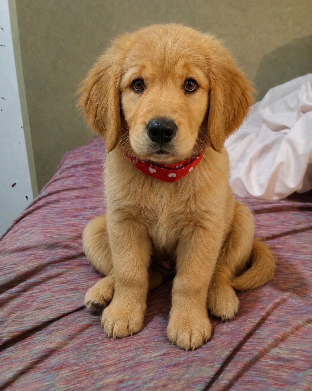 Ginger. Dog, Puppy, Golden Retriever