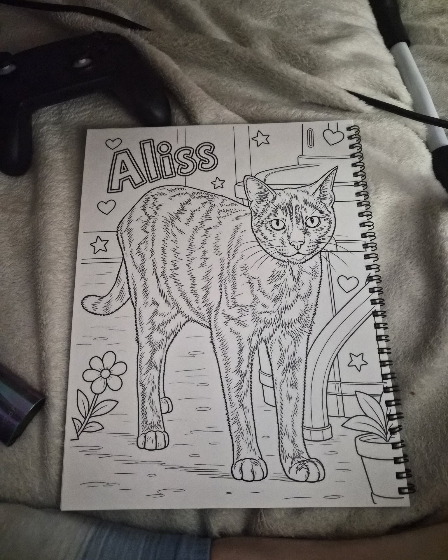 Aliss. Art, Drawing, Cat