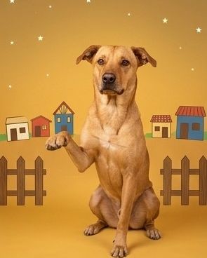 Cute Mutt named Manny